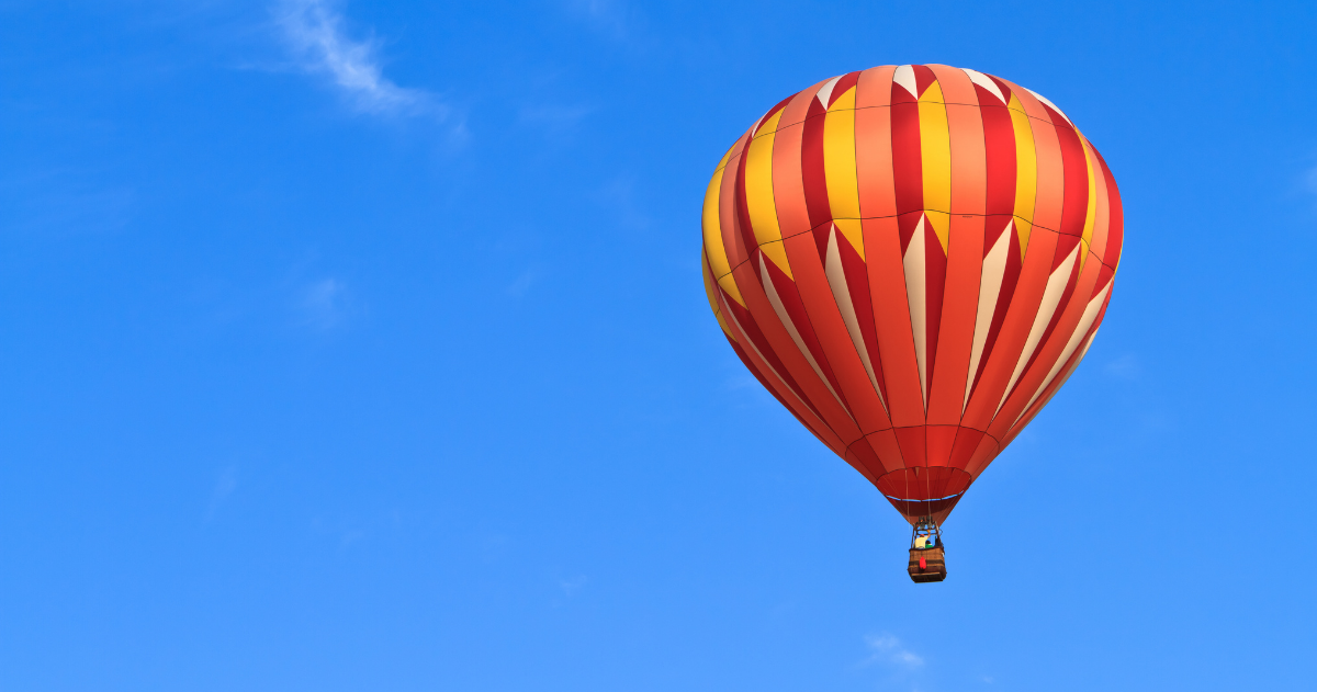 Retirement Lifestyle - Hot Air Balloon Ride
